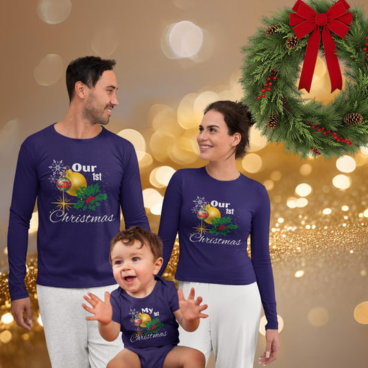 1st Christmas Family Shirt Bundle