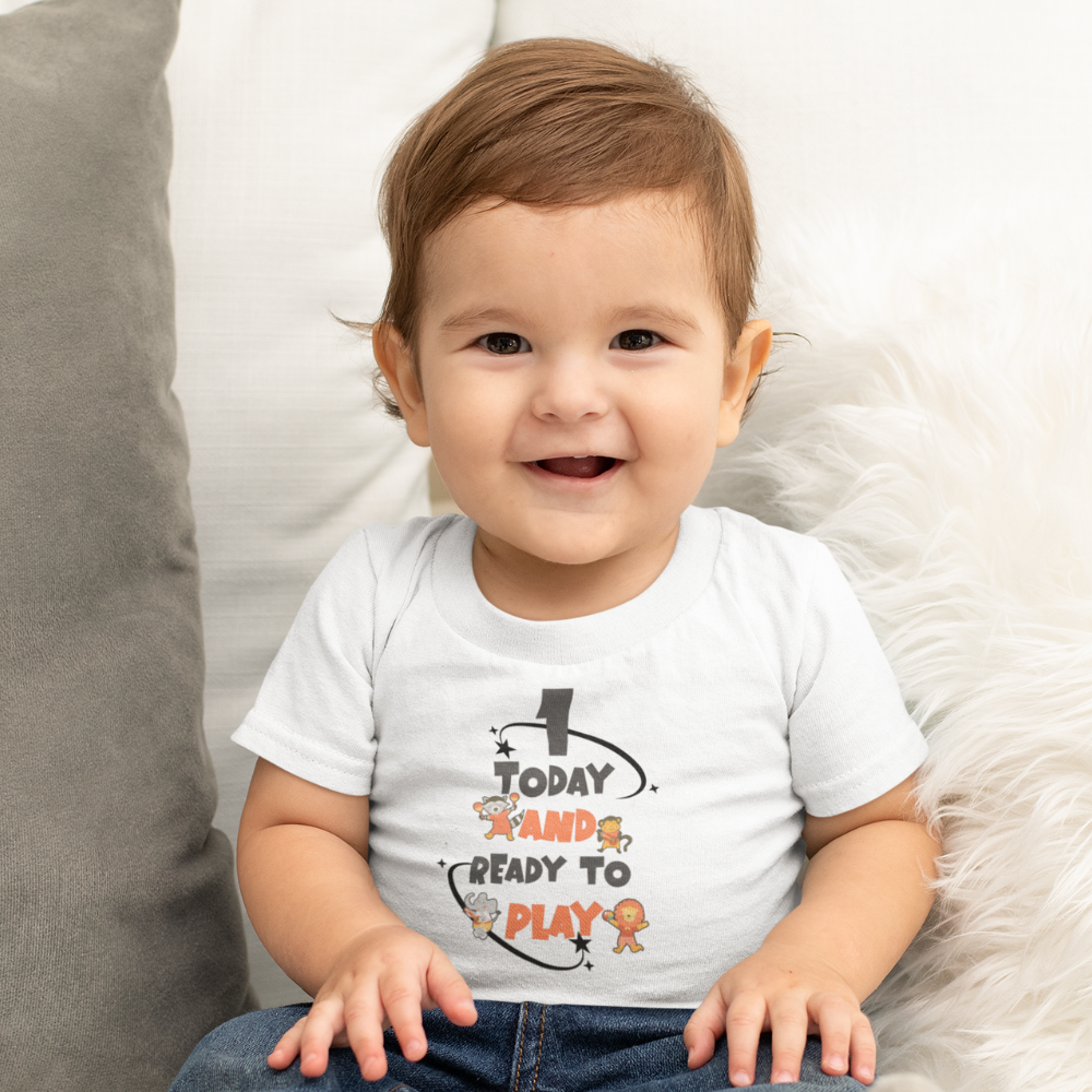 1 Today and Ready to Play Toddler T-Shirt