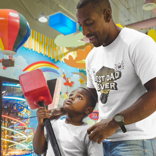 Best Dad Ever T-Shirt – Durable Cotton Classic Fit Tee