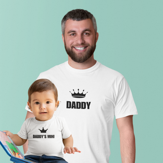 Daddy's Mini Classic T Shirt Bundle (toddler)
