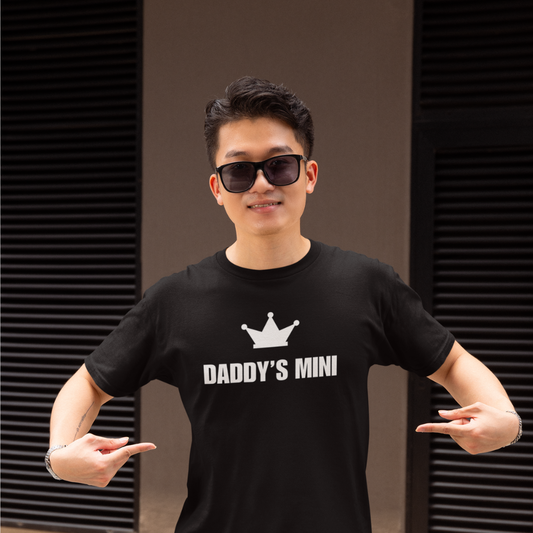 Daddy's Mini Black Tee (Men)