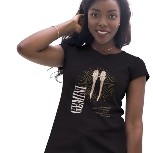 Women's Gemini Zodiac Sign T Shirt