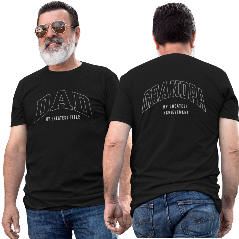 Dad Grandpa Greatest Title T-Shirt
