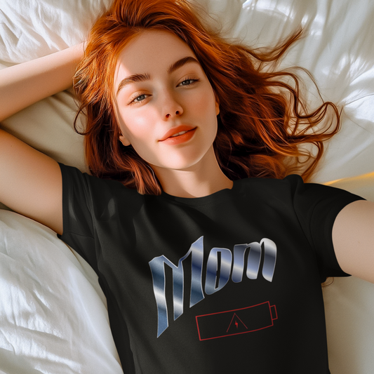 Mom Battery Low T-Shirt