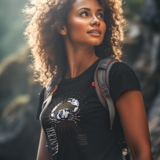 Women's Cancer Zodiac Sign T Shirt