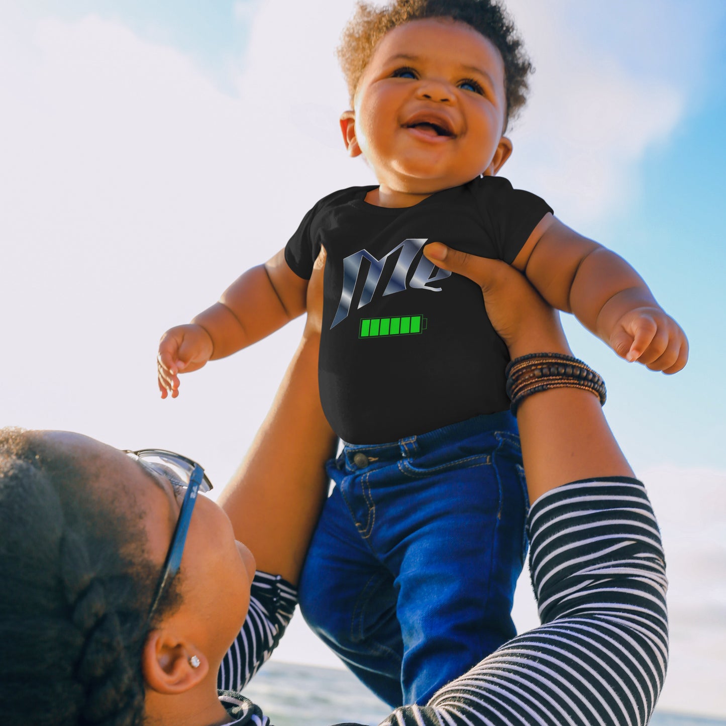 Full Battery Baby T shirt