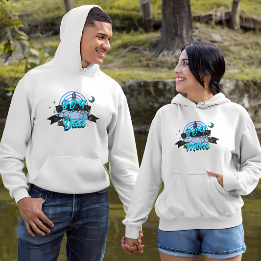 Boy Parents Hoodie Bundle-Rocket Theme