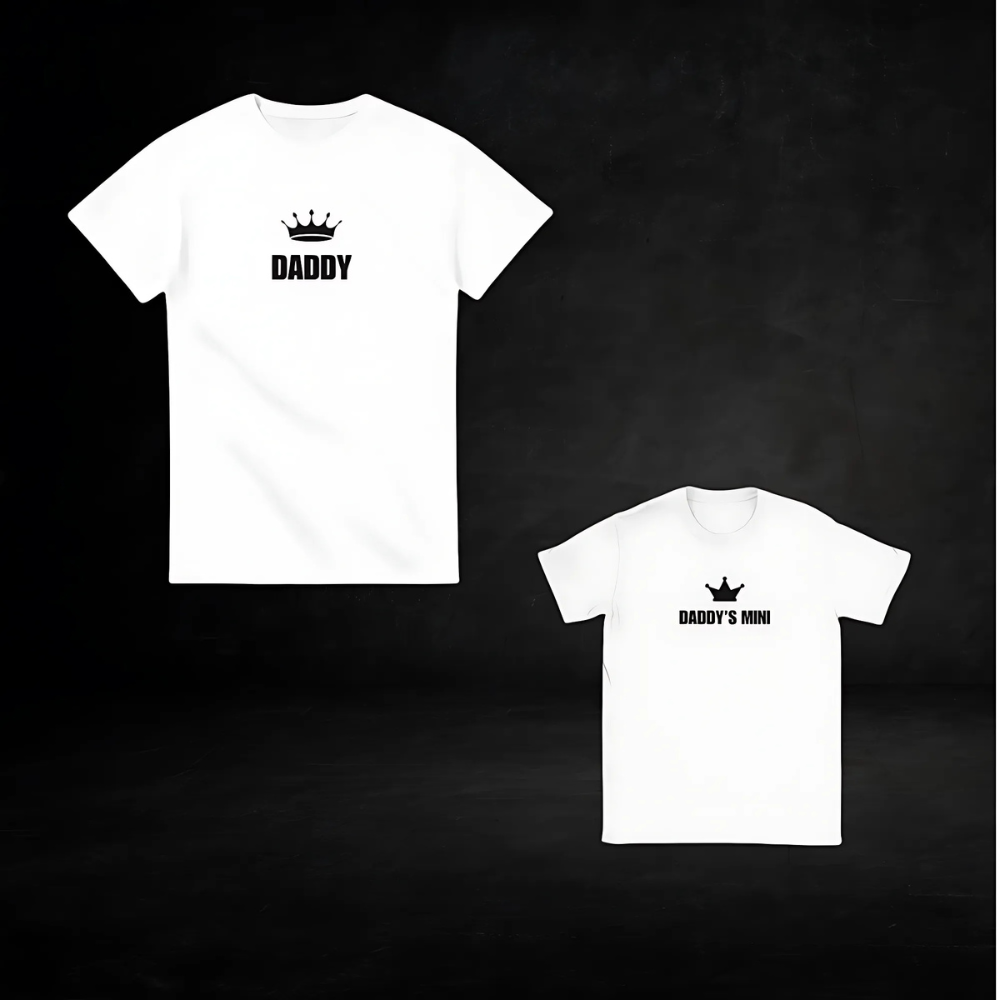 Daddy's Mini Classic T Shirt Bundle (toddler)