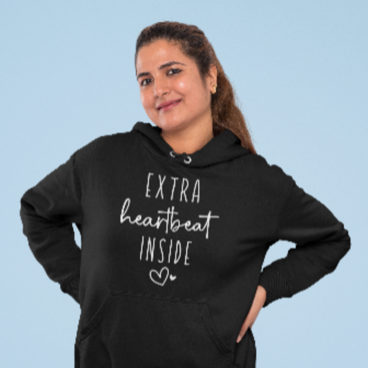 Extra Heartbeat Inside Hoodie