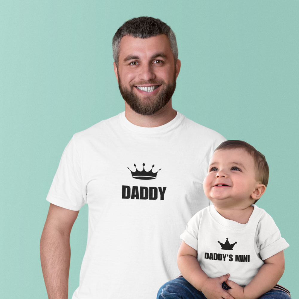 Daddy's Mini Classic T Shirt Bundle (baby)