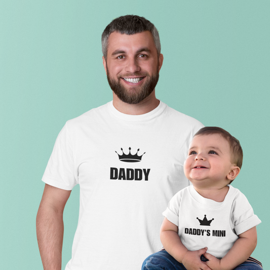 Daddy's Mini Classic T Shirt Bundle (baby)