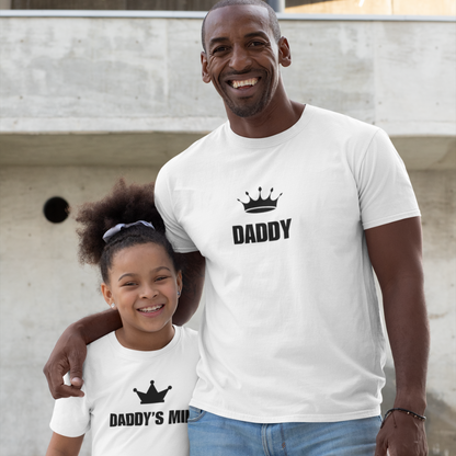 Daddy's Mini (black text) T Shirt Bundle- (kid size)