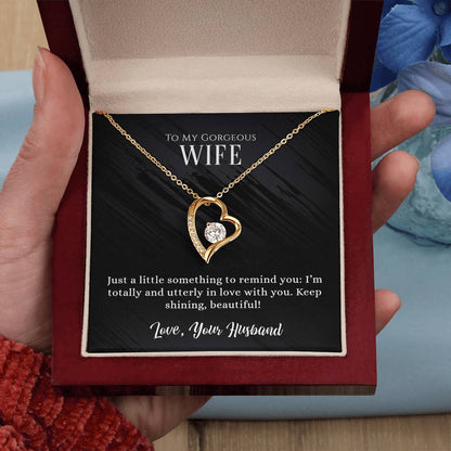 Gorgeous Wife Heart Pendant Necklace