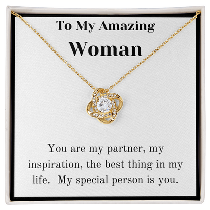 My Amazing Woman Necklace