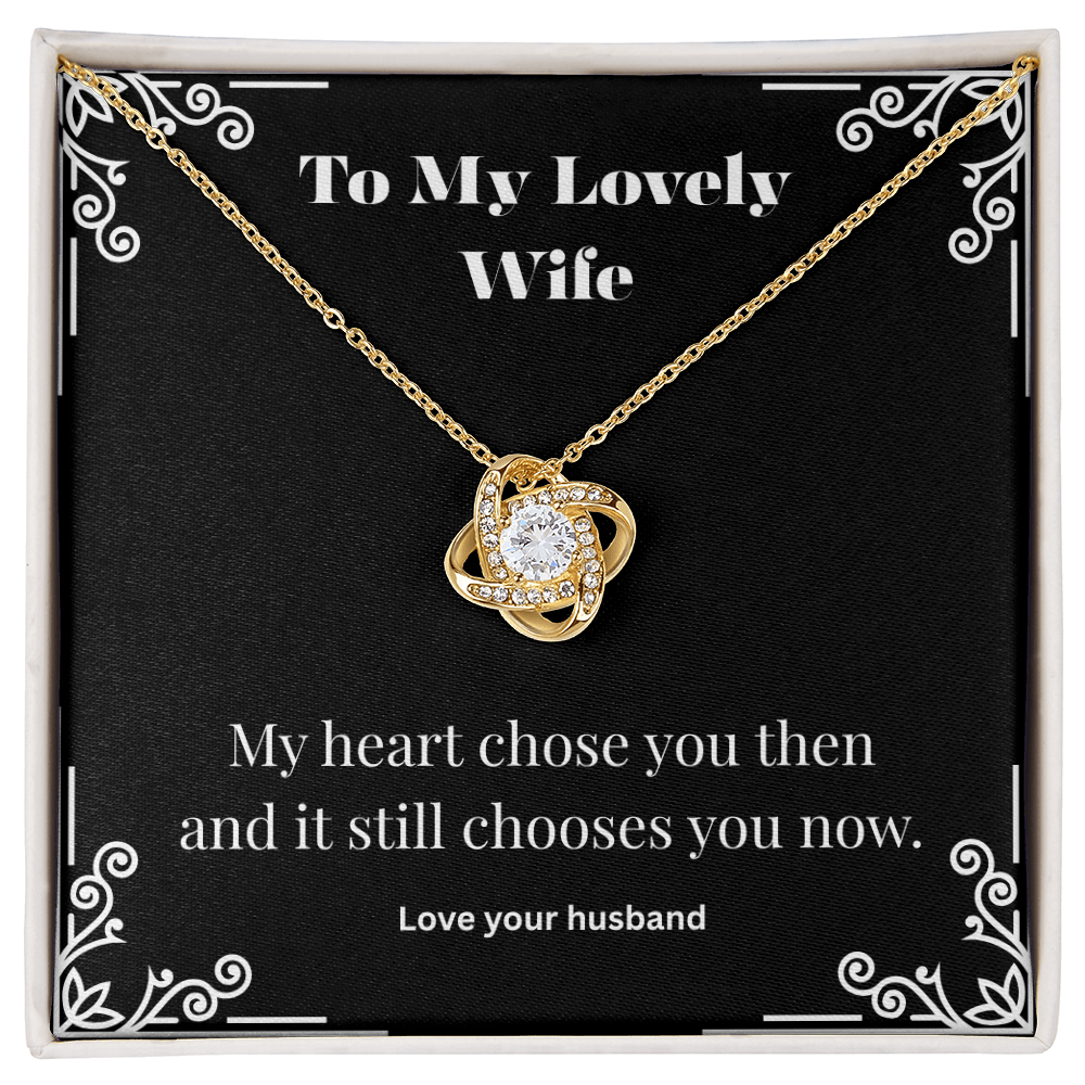 Lovely Wife Pendant Necklace