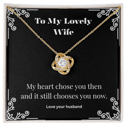 Lovely Wife Pendant Necklace