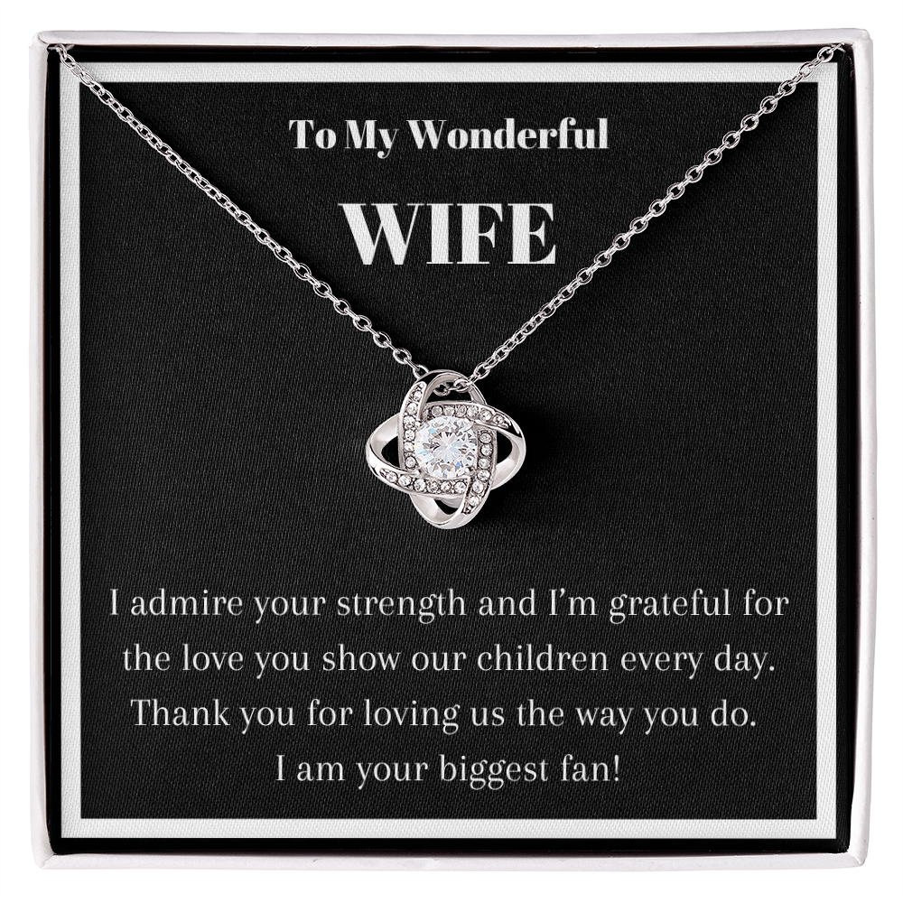 My Wonderful Wife Pendant Necklace