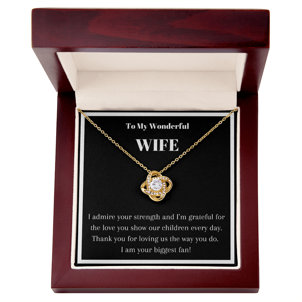 My Wonderful Wife Pendant Necklace