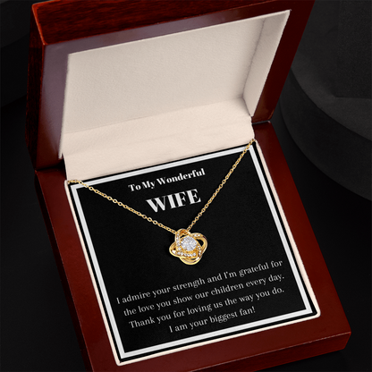 My Wonderful Wife Pendant Necklace