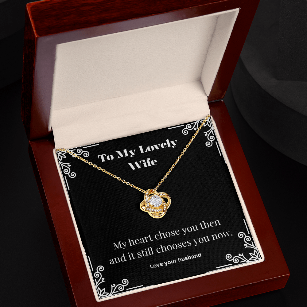 Lovely Wife Pendant Necklace