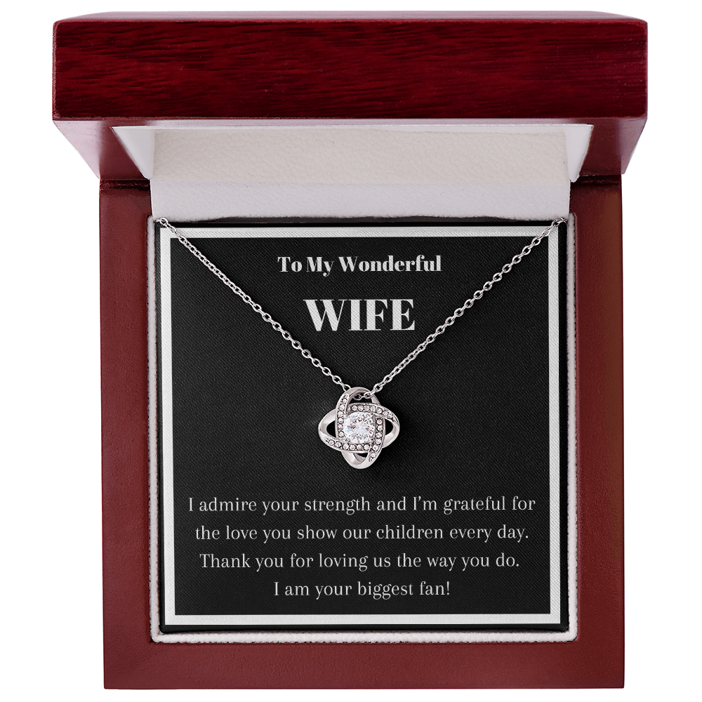 My Wonderful Wife Pendant Necklace