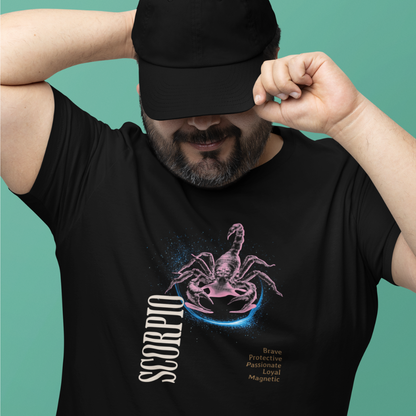 Men's Scorpio Zodiac Sign T Shirt