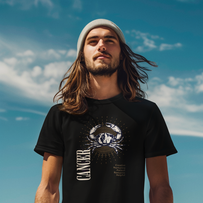Men's Cancer Zodiac Sign T Shirt