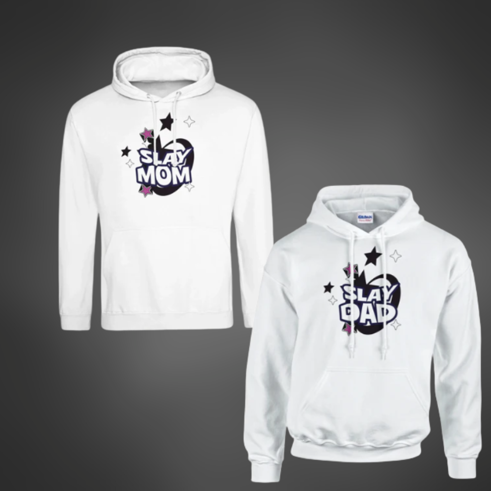 Slay Mom & Dad Hoodie Bundle