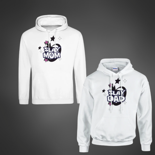 Slay Mom & Dad Hoodie Bundle